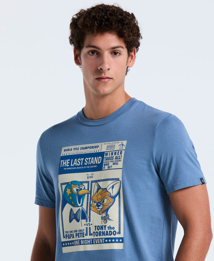 Graphic Papa Pete Tee (Copen Blue) 