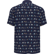 Parrot's Club Print Polo (Astral Night) 