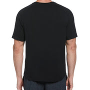 Crew Neck Raglan Tee (Caviar) 