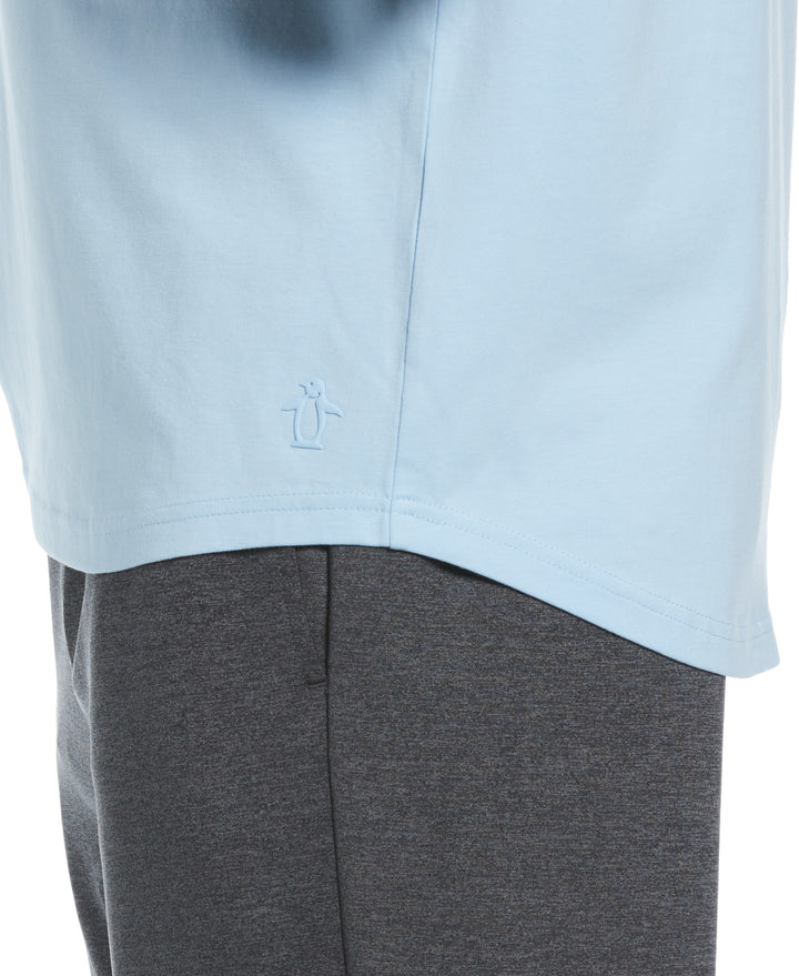 Crew Neck Raglan Tee (Clear Sky) 