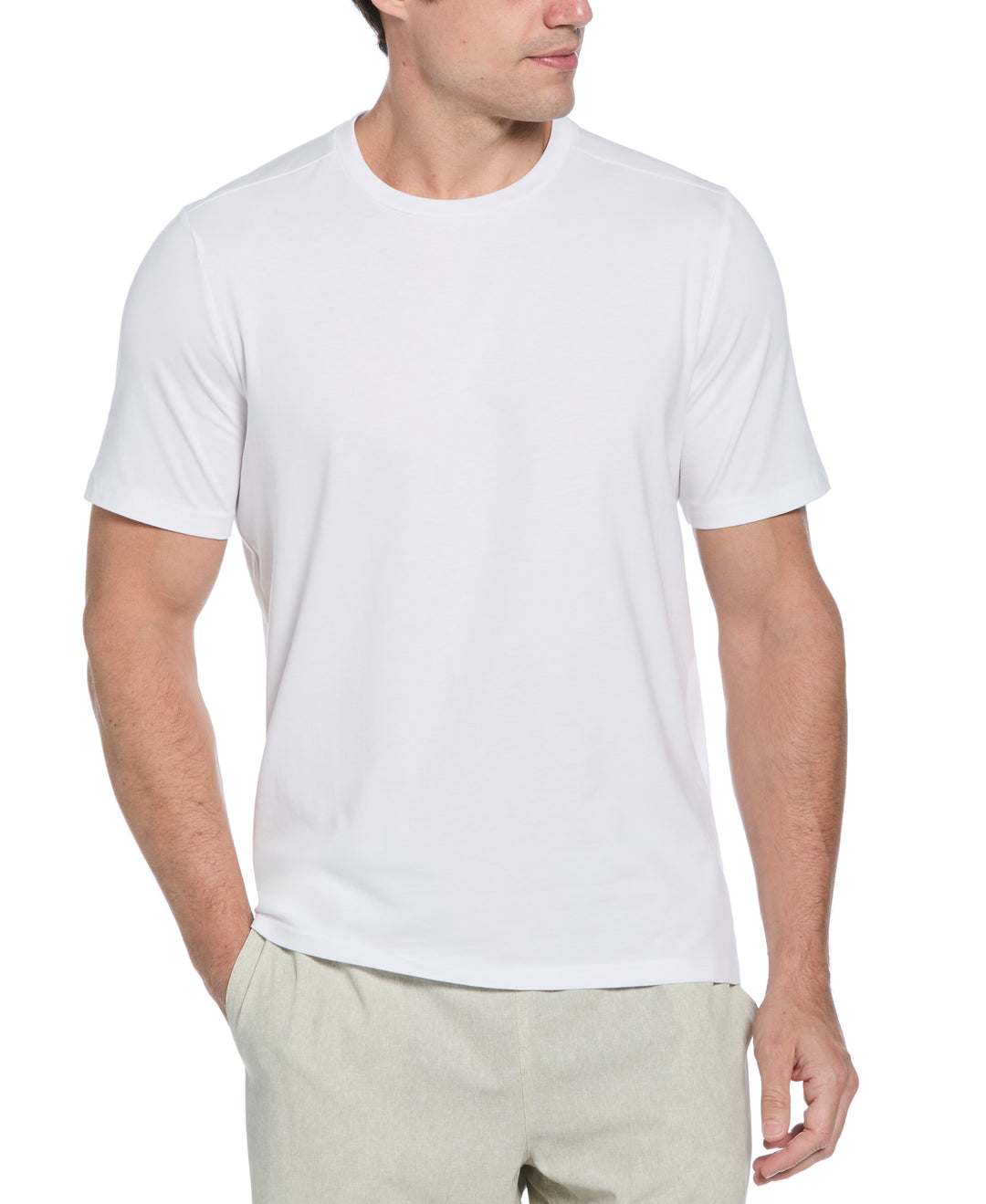 Crew Neck Tee  (Brilliant White) 