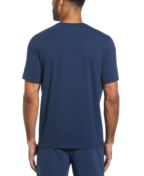 Crew Neck Tee  (Insignia Blue) 