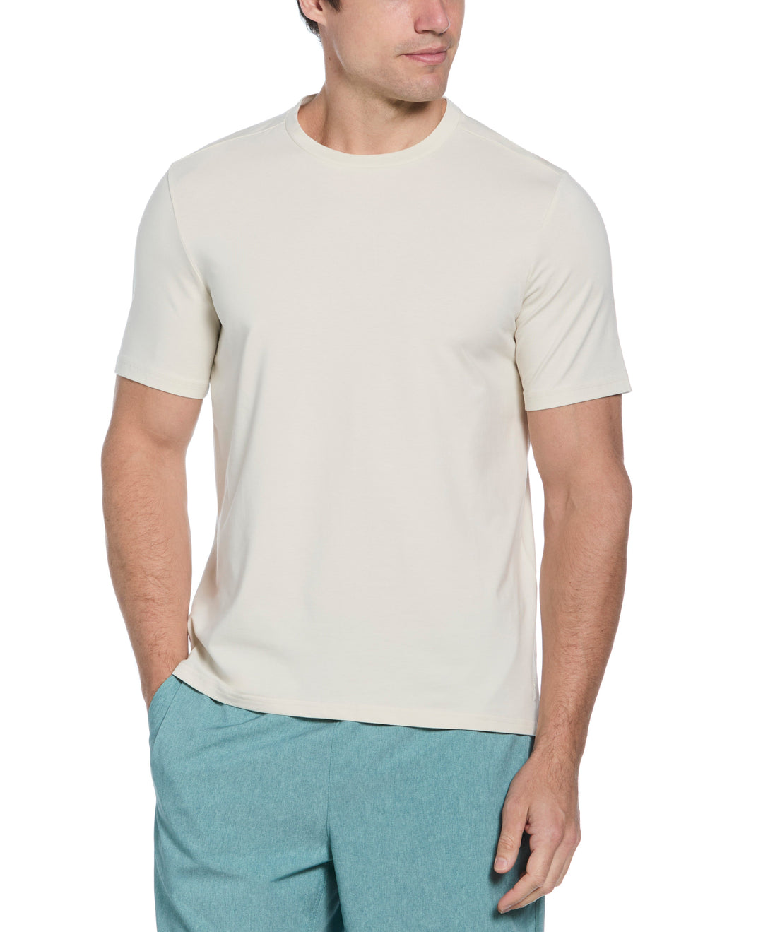 Crew Neck Tee (Silver Birch) 