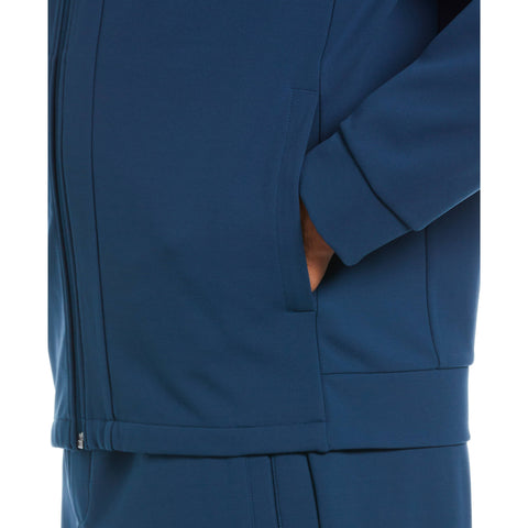 Penguin Sport Micro Texture Full Zip Jacket-Jackets-Original Penguin