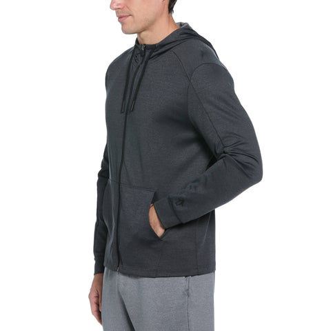 Penguin Sport Full Zip Midweight Pieced Hoodie-Jackets-Original Penguin