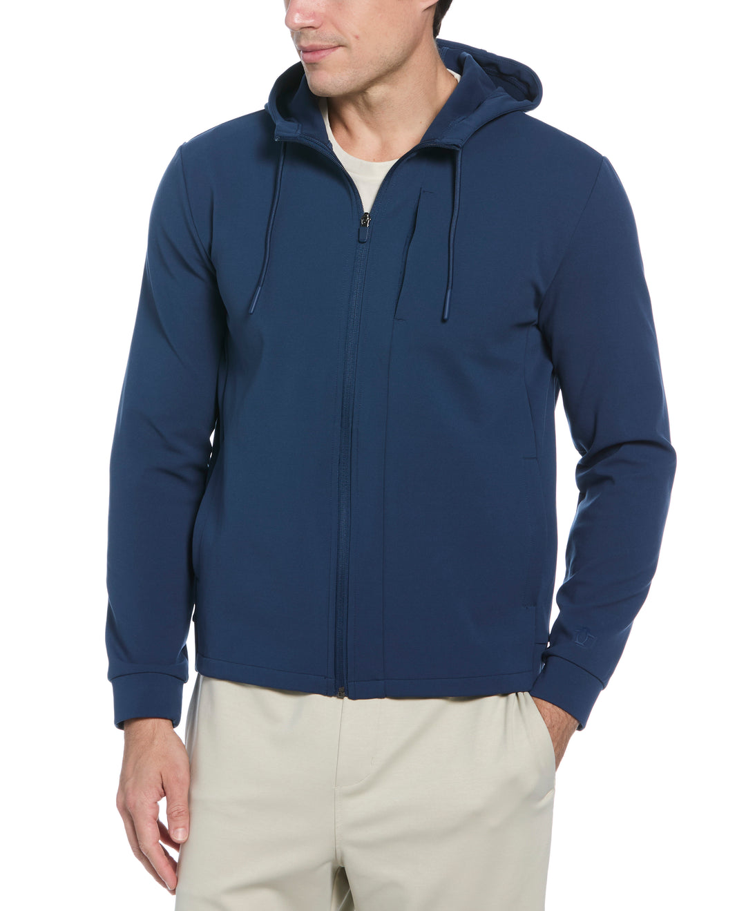 Long Sleeve Micro Texture Sweater (Insignia Blue) 