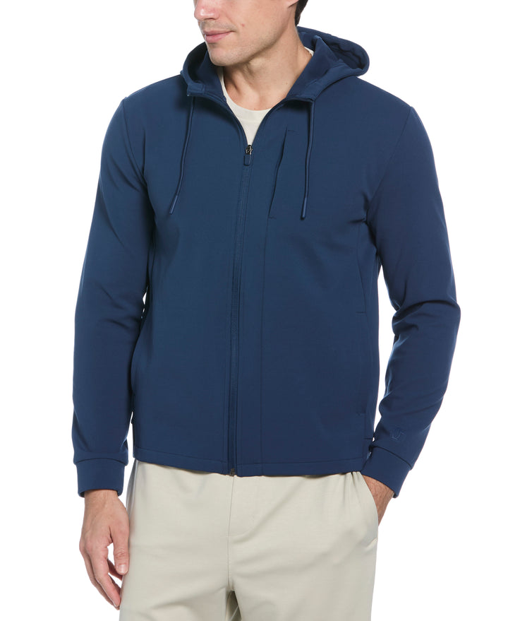 Long Sleeve Micro Texture Sweater (Insignia Blue) 