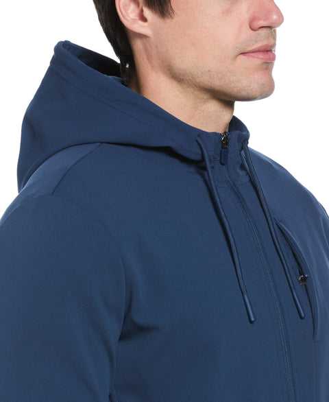 Penguin Sport Micro Texture Full Zip Hoodie Jacket