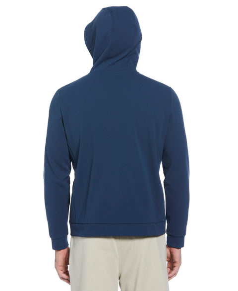 Long Sleeve Micro Texture Sweater (Insignia Blue) 