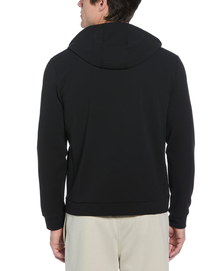 Long Sleeve Micro Texture Sweater (Caviar) 