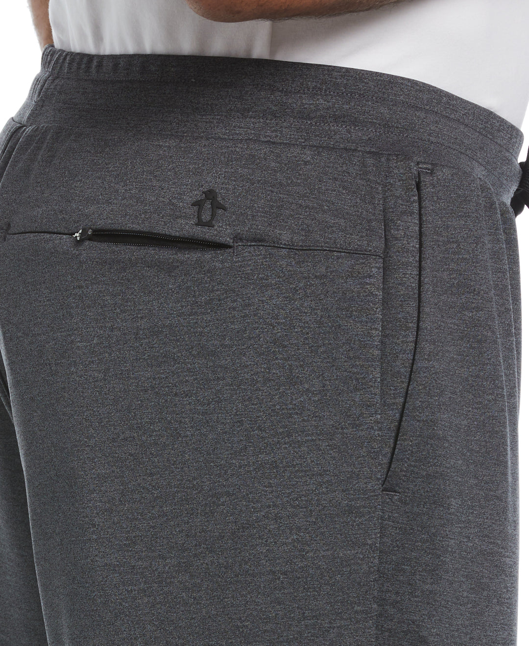 Midweight Knit Jogger  (Dark Caviar Heather) 