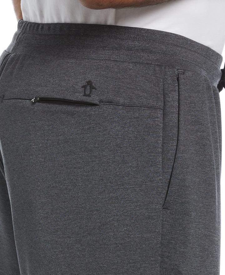 Midweight Knit Jogger  (Dark Caviar Heather) 