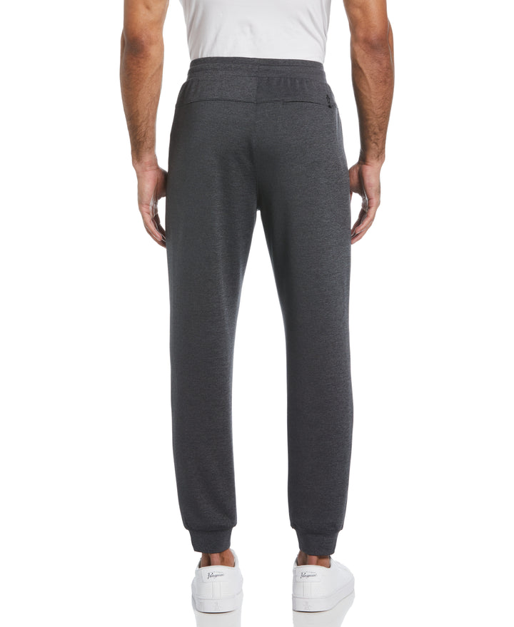 Midweight Knit Jogger  (Dark Caviar Heather) 