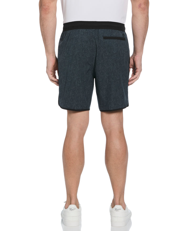 Performance Piping Short   (Dark Caviar Heather) 