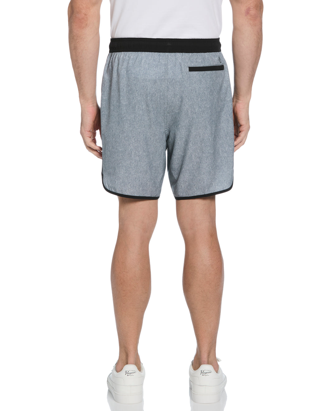 Performance Piping Short   (Quiet Gray Htr/Caviar) 