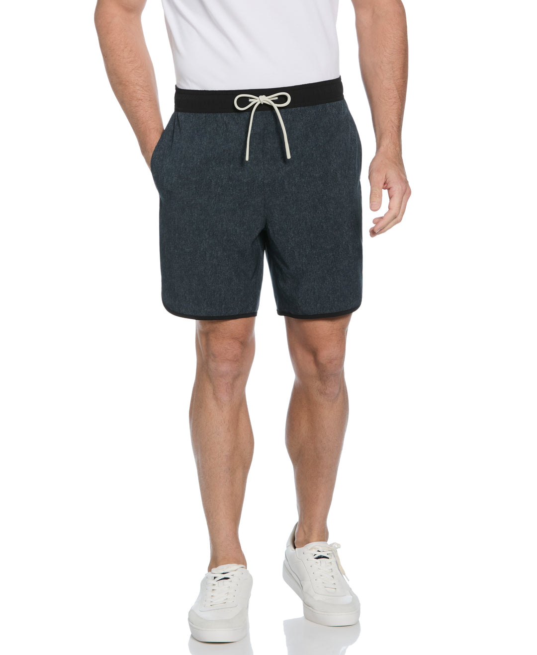 Performance Piping Short   (Dark Caviar Heather) 