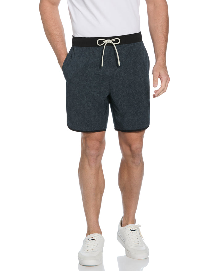 Performance Piping Short   (Dark Caviar Heather) 