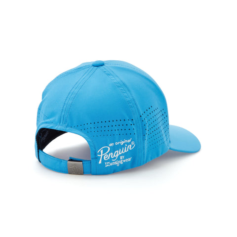 Country Club Perforated Golf Cap (Mediterranian Blue) 