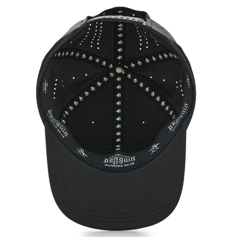 Perforated Active Flag Patch Cap (Caviar) 