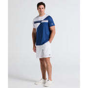 Performance Color Block Tennis Tee (True Navy) 