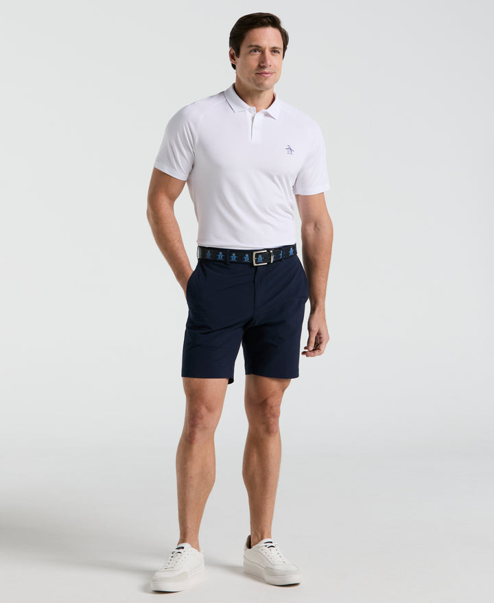 Legacy Gussett Tennis Polo Shirt (Bright White) 