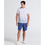 Performance Ombre Block Tennis Tee (Bright White) 
