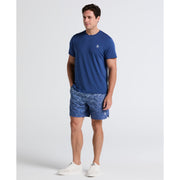 Performance Printed Tennis Short (True Navy) 