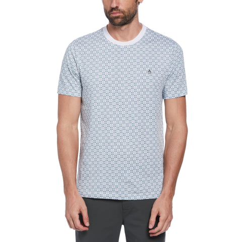 Pete Check Tee (Bright White) 