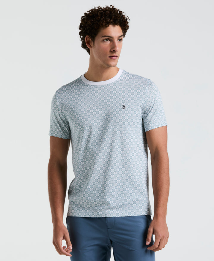 Pete Check Tee (Bright White) 
