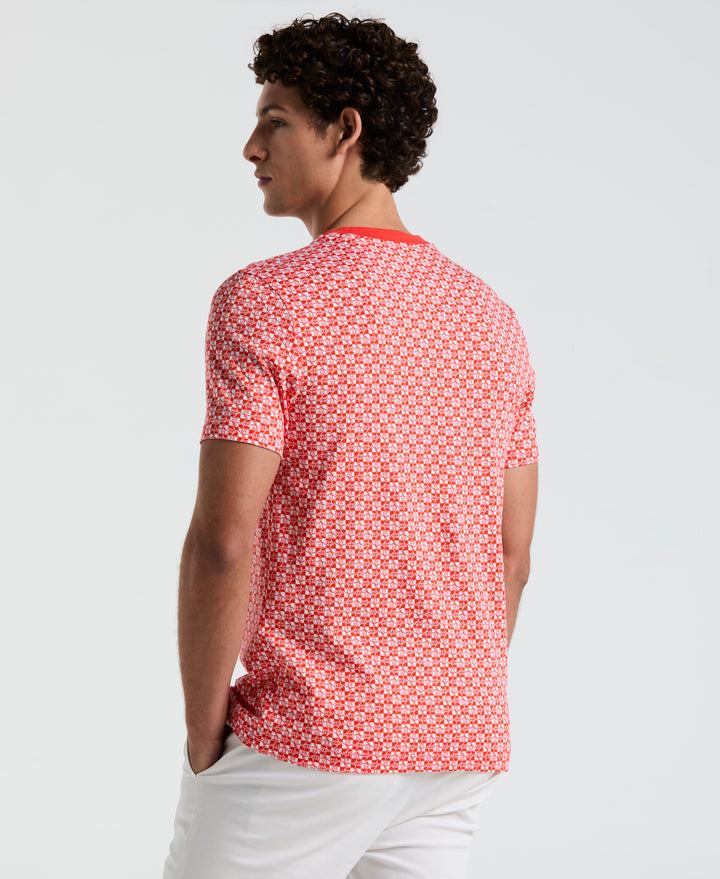 Pete Check Tee (Cherry Tomato) 