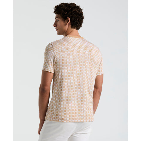 Pete Check Tee (Travertine) 