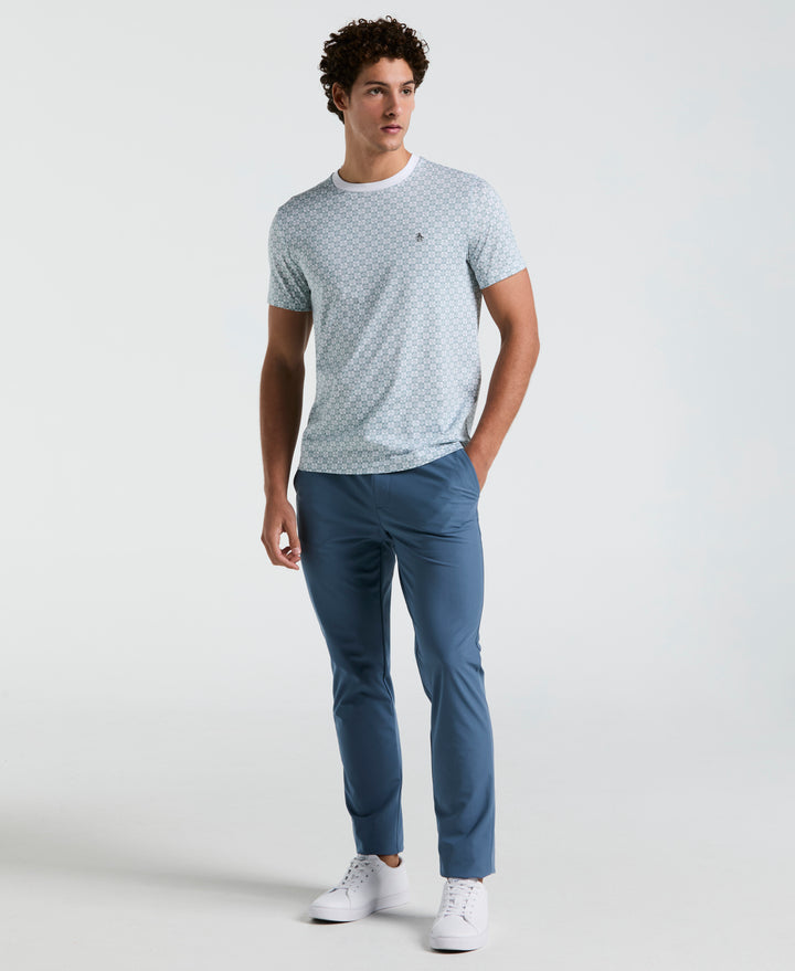 Pete Check Tee (Bright White) 