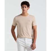 Pete Check Tee (Travertine) 