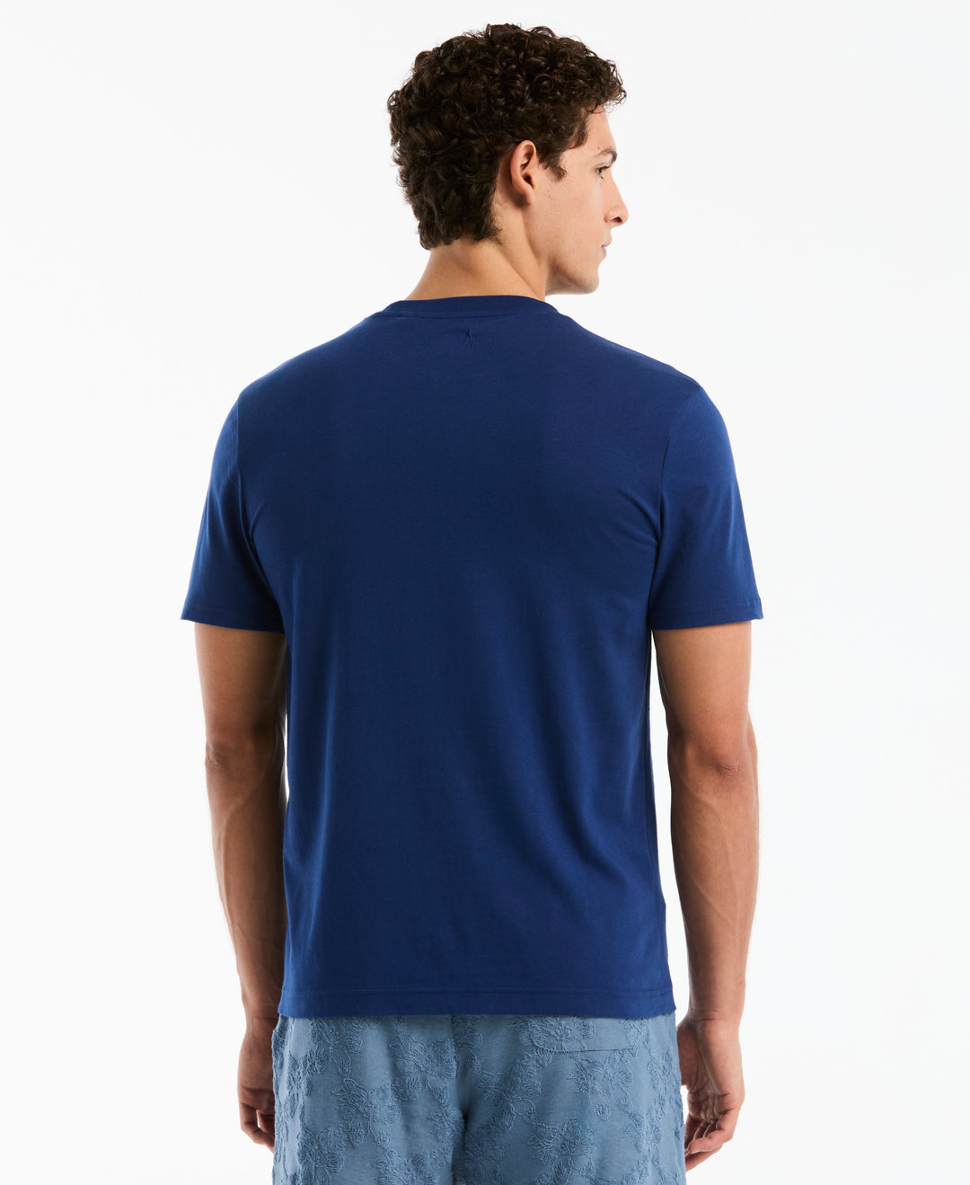 Original Penguin Pete Drinks Graphic Tee (Blue Depths) 