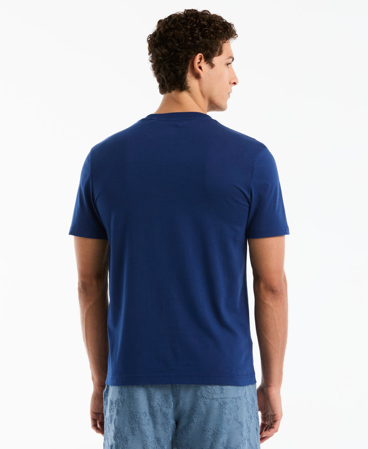 Original Penguin Pete Drinks Graphic Tee (Blue Depths) 