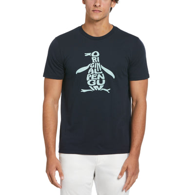 Pete Graphic Logo Short Sleeve T-Shirt (Dark Sapphire) 