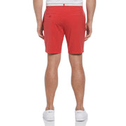 Flat Front Pete Perfomance 8" Golf Shorts (Poinsettia) 