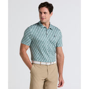 Pete's Batik Cocktail Golf Polo (Jasper) 