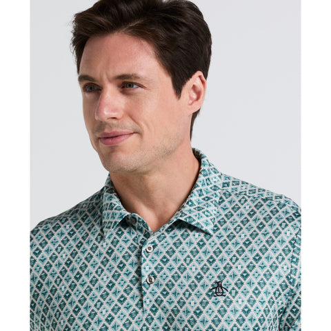 Pete's Batik Cocktail Golf Polo (Jasper) 
