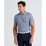 Pete's Batik Cocktail Golf Polo (True Navy) 