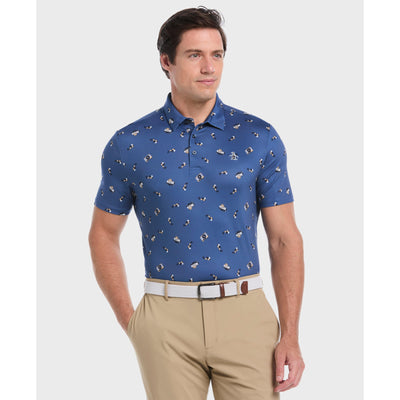 Pete's Camera Golf Polo-Golf Polos-True Navy-S-Original Penguin