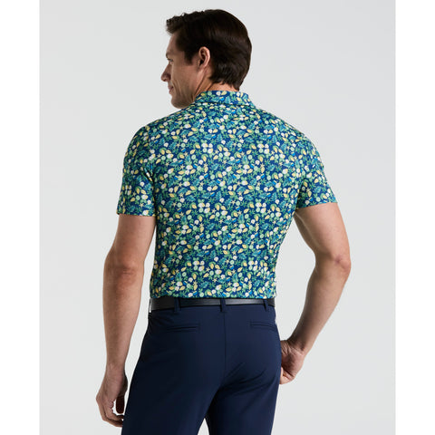 Pete's Coconut Caddy Golf Polo (Galaxy Blue) 