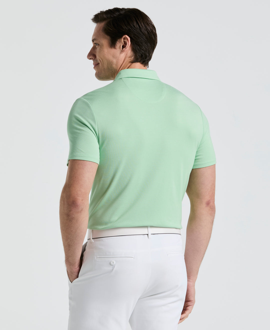 Pete's Fine Line Golf Polo (Sprucestone) 
