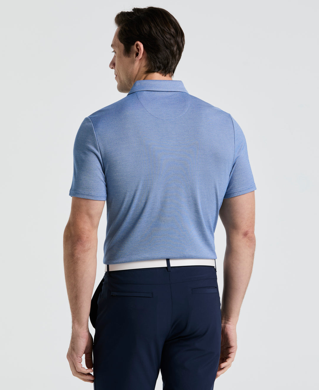 Pete's Fine Line Polo (Galaxy Blue) 