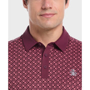 Pete's Geo Color Block Golf Polo-Golf Polos-Original Penguin
