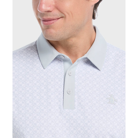 Pete's Geo Color Block Golf Polo-Golf Polos-Original Penguin