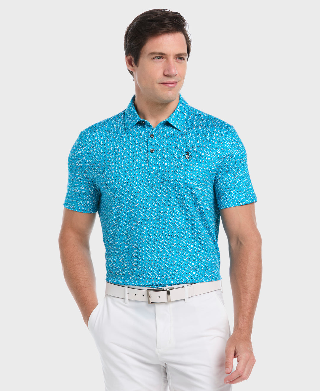 Pete's Golf Ball Golf Polo (Caribbean Sea) 