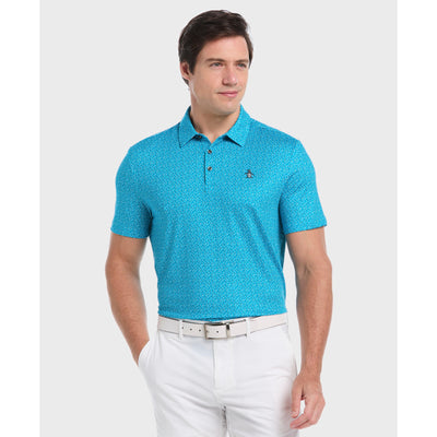 Pete's Golf Ball Golf Polo-Golf Polos-Caribbean Sea-S-Original Penguin