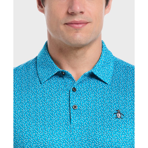 Pete's Golf Ball Golf Polo-Golf Polos-Original Penguin