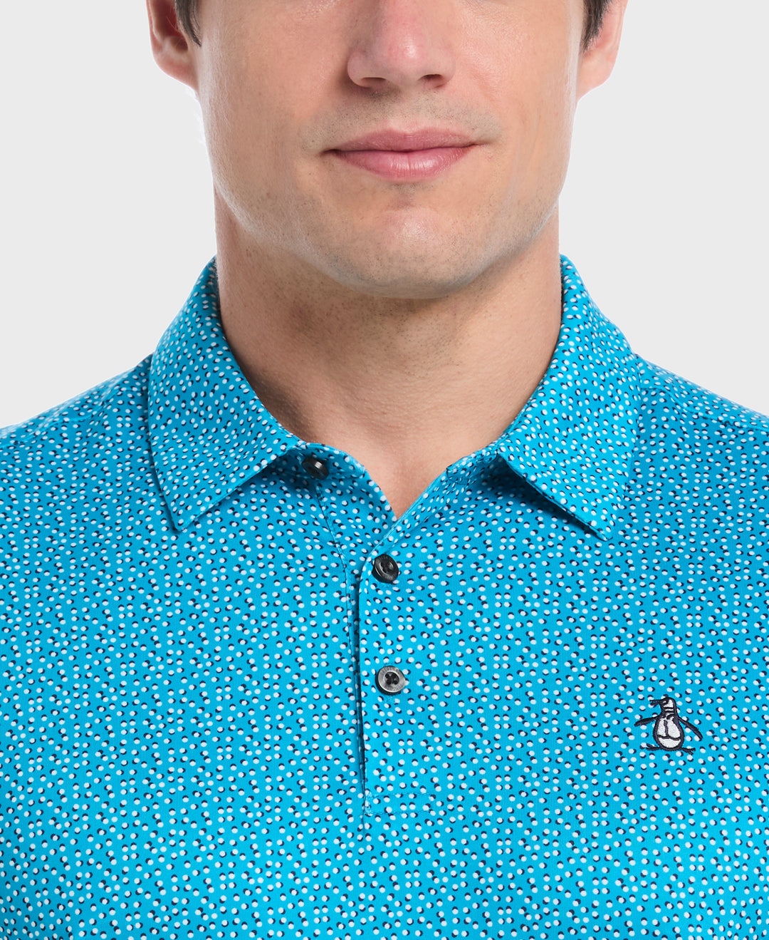 Pete's Golf Ball Golf Polo (Caribbean Sea) 